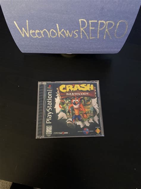 Crash Bandicoot 1 Reproduction Case No Disc Ps1 - Etsy UK