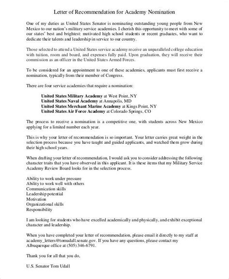 Free 6 Sample Air Force Recommendation Letter Templates In Ms Word Pdf