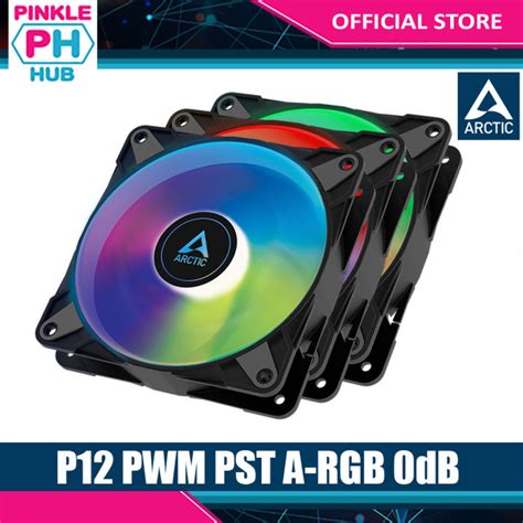 Pinklehub Arctic P Pwm Pst A Rgb Db Semi Passive Mm Fan With