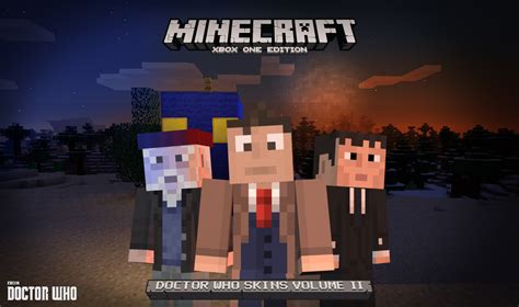 Doctor Who Skin Pack Ii Now Available For Minecraft On Xbox One And