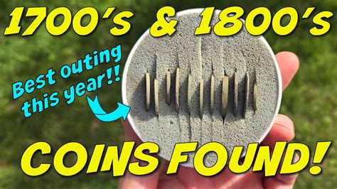 1700s And 1800s Coins Found Metal Detecting In Canada Youtube