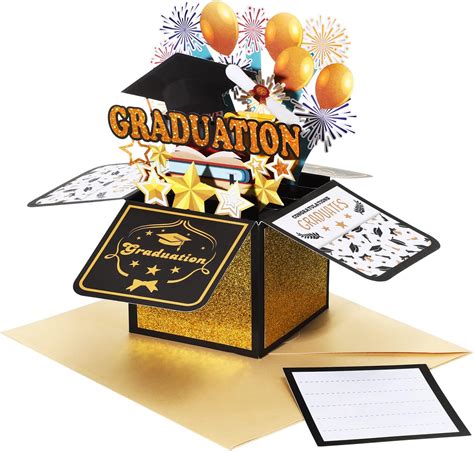 Amazon D Graduation Pop Up Card Graduation Greeting Cards