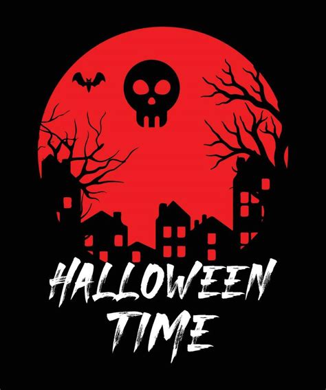 Halloween Time T Shirt 26520431 Vector Art At Vecteezy