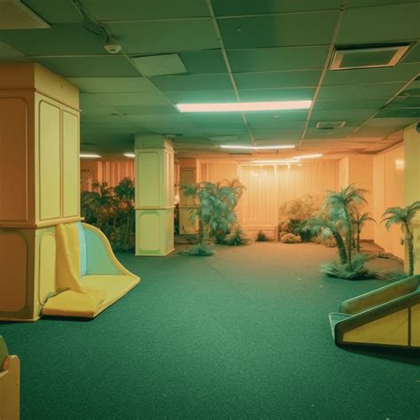 Indoor Playground Liminal Space Rbackrooms