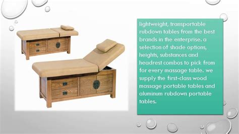 Portable Massage Tables For Sale Best Massage Tables YouTube