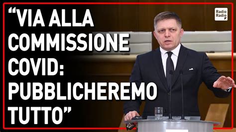 PREMIER SLOVACCO GELA IL SENATO SGHIGNAZZATE PURE FARÒ CHIAREZZA SUI