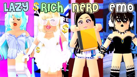 4 Types Of Girls In Royale High School Royale High Roleplay Youtube