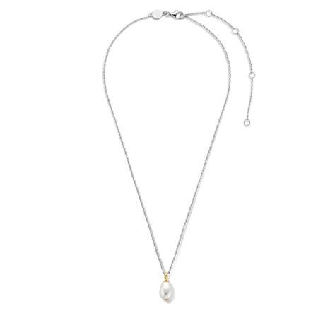 Collier Femme Ti Sento 3995PW 42 Argent plaqué or sur Bijourama