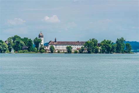 Benedictine Convent on Fraueninsel Stock Image - Image of destinations ...