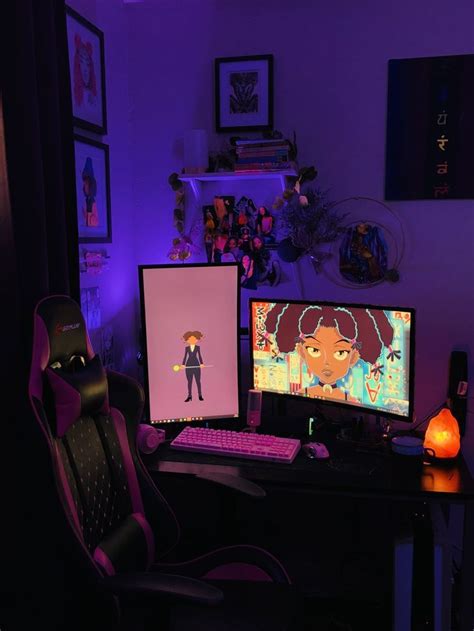 Pink Aesthetic Gaming Setup | Gaming setup, Pc gaming setup, Setup