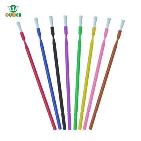 Disposable Microbrush Applicator With Bendable Tips Disposable