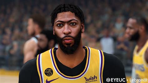 Nba K Anthony Davis Realistic Cyberface And Body Model Current Look