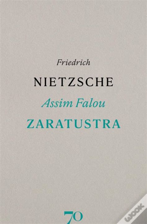 Assim Falou Zaratustra De Friedrich Nietzsche Livro WOOK