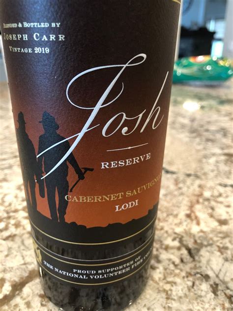 2020 Josh Cellars Cabernet Sauvignon Reserve Lodi Usa California