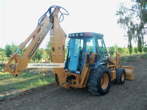 Case 590 L Extendahoe 4x4 Backhoe