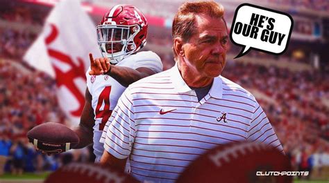 Alabamas Nick Saban On Jalen Milroes Performance Vs Ole Miss