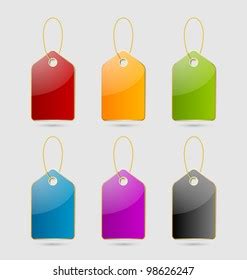 Set Colorful Price Tags Stock Vector (Royalty Free) 98626247