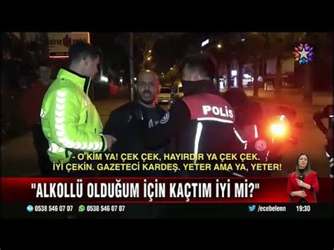 Antalya Da Polisten Ka An Alkoll S R C Den Tepki Eken S Zler Youtube