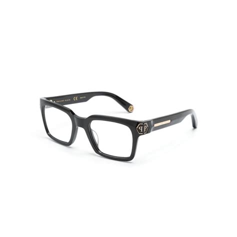 Philipp Plein Vpp082m 0700 Optical Frame Zwart Vergelijk Prijzen