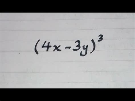 Expansion Of X Y A Plus B Whole Cube A B A A B Ab B