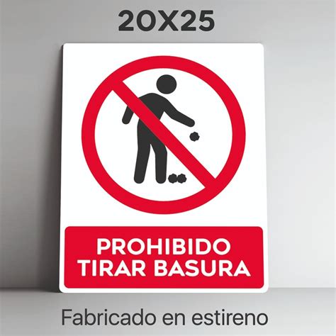 Se Alamiento Prohibido Tirar Basura Nom X Meses Sin Intereses