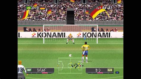 Psx Winning Eleven Gameplay Youtube