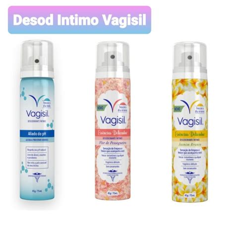 DESODORANTE INTIMO VAGISIL 75ml Shopee Brasil