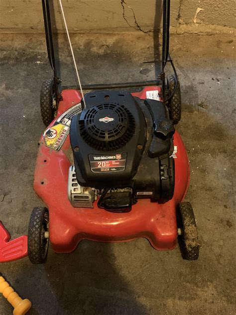 Yard Machine Lawn Mower Wont Start Outside Gear