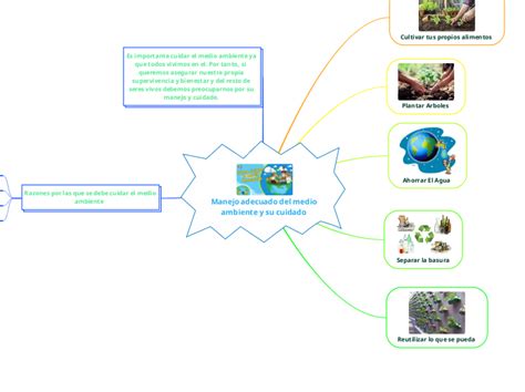 Manejo Adecuado Del Medio Ambiente Y Su Cu Mind Map Sexiz Pix