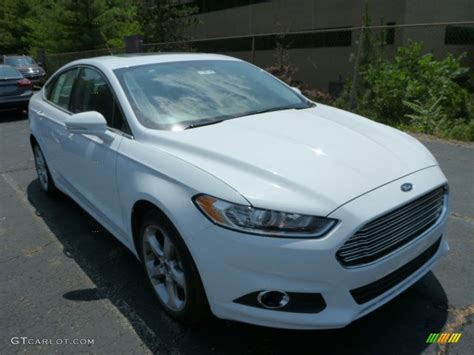 2013 Oxford White Ford Fusion SE 1 6 EcoBoost 82672701 GTCarLot