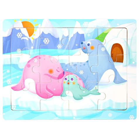 Puzzle Aus Holz X Cm D Tiere P Dagogisches Spielzeug F R Kinder