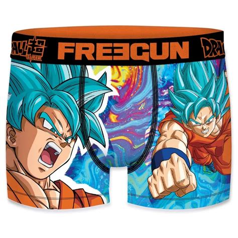 FREEGUN DBZ Lot Of 5 Boxers Men Dragon Ball Super San Goku