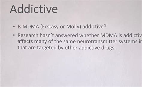 Solved What Are The Solutions For Mdma Addiction Mention