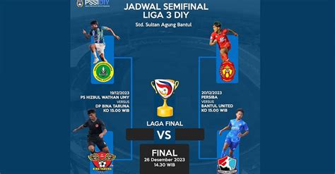 Jadwal Final Liga 3 DIY Persiba Vs PSHW UMY Kapan