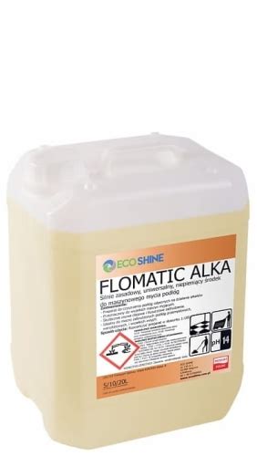 ECO SHINE FLOMATIC ALKA 5L Płyn do maszynowego mycia podłóg mocno