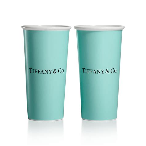 ティファニー カップ ティファニー コーヒーカップ ボーンチャイナ 2個セット（ラージ） Tiffany And Co