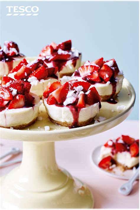 Eton Mess Cheesecakes Cake Recipes Tesco Real Food Recipe