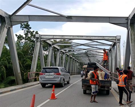 Satker Pjn I Telah Tuntaskan Perbaikan Tiang Jembatan Siak Ii Derak Post