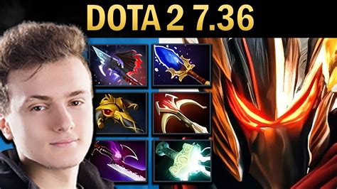 Dragon Knight Gameplay Miracle With Mjolnir And 1000 GPM Dota 7 36