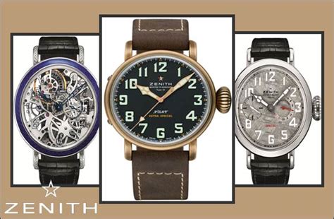 Zenith Pilot Collection Three New High Flying References