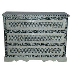 Bone Inlay Chest Bone Inlay Chest From India Mop Chest Inlay