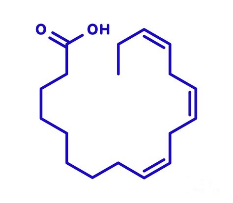 Linolenic Acid Structure