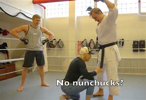 Video Mma Vs Karate Se Bröderna Enkamps Underhållande Sparring