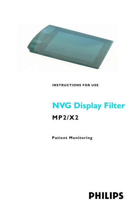 PDF NVG Display Filter Davis Medical Electronics Ce Filtre D