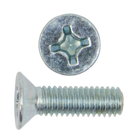 M5-.80 x 12 mm Phillips Flat Head Machine Screw - Hi-Line Inc.