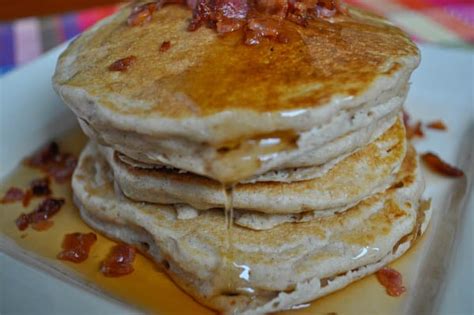 Apple Bacon Pancakes