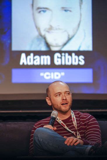 Adam Gibbs Who Played Cid Speaks Editorial Stock Photo Stock Image