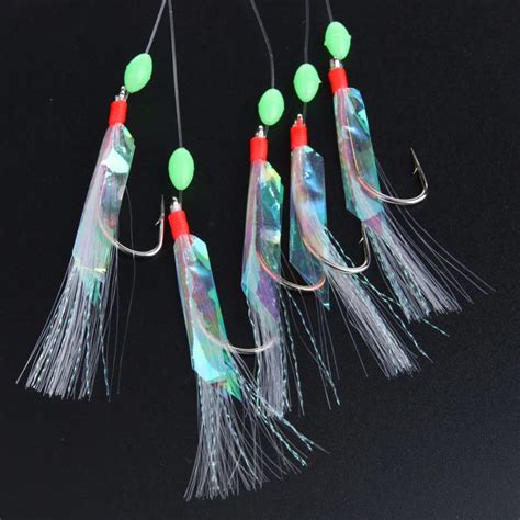 Assorted 22 Packs Sabiki Fishing Lure Rigs For Freshwater Saltwater