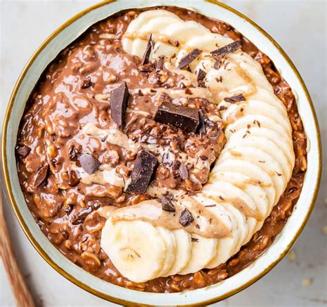 Recept Havermout Met Chocolade En Pindakaas Body Power