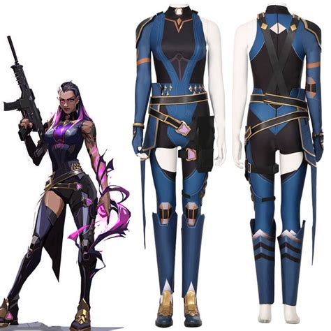 Valorant Reyna Costume Guide Game Valorant Halloween Cosplay Outfit Ac